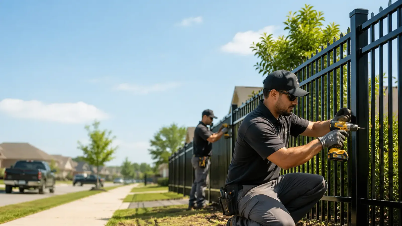 Metal Fence Installation in Mcdonough, NY